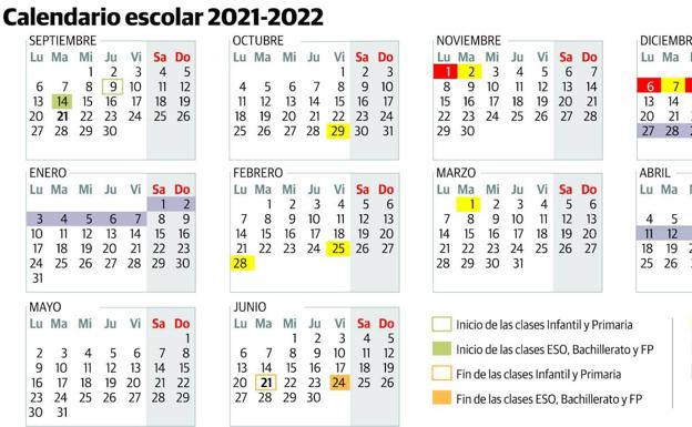 Educacion Cambia El Calendario Escolar Para Los Centros Sin Comedor En Junio El Comercio