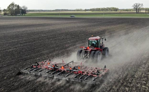 Un granjero modifica la frontera entre Bélgica y Francia al mover una piedra para pasar con su tractor