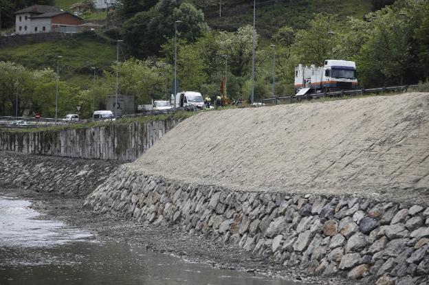 Retirados los argayos de Blimea y el corredor