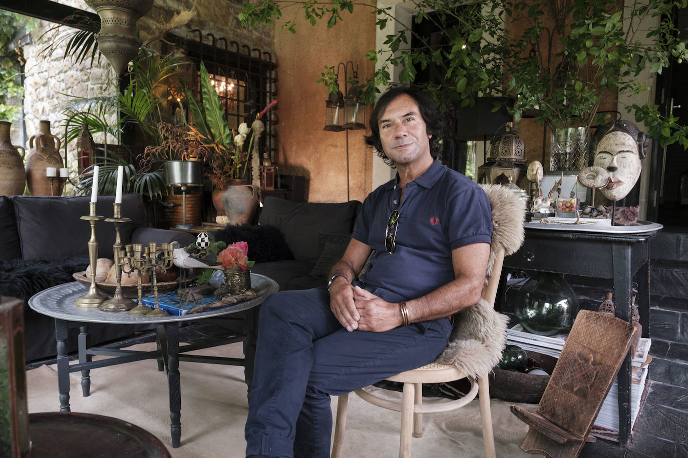 En casa de Antonio Martínez Ortiz