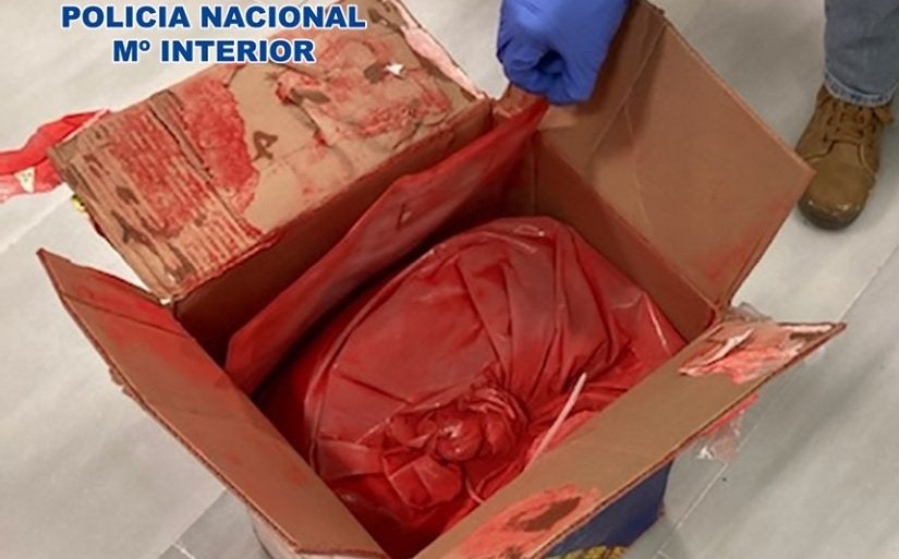 Desmantelado un grupo criminal que introducía cocaína impregnada en pintura