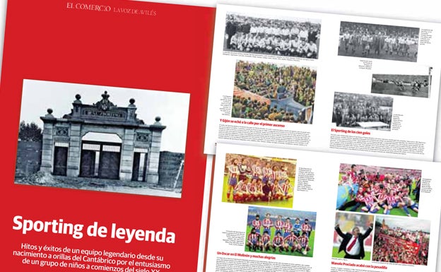 Consigue gratis con EL COMERCIO y LA VOZ DE AVILÉS la revista del Sporting