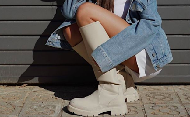5 looks para combinar las botas altas en primavera