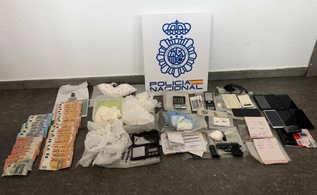 Detenidos en Madrid por adulterar cocaína que luego distribuían en Asturias y León