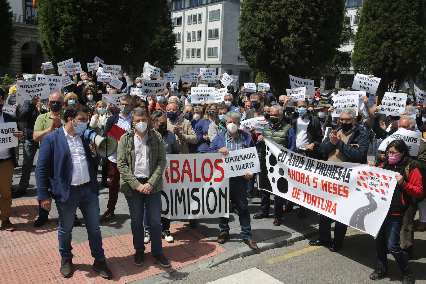 El suroccidente se moviliza y exige solución al argayo de Salas