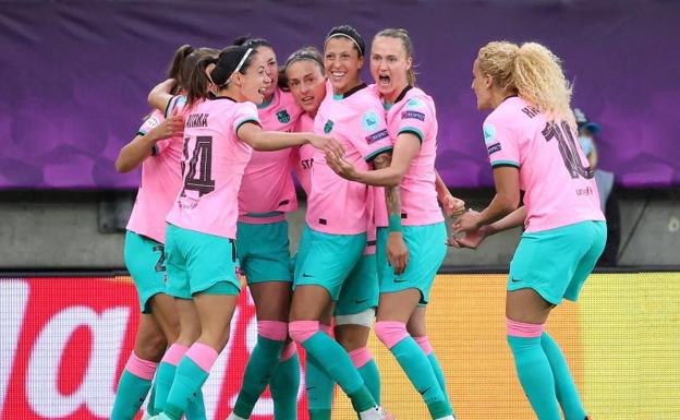El Barça conquista su primera Champions femenina con una exhibición