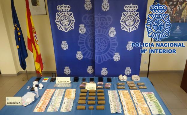 Golpe policial a la venta de droga en Gijón: 15 detenidos y desmantelados 9 puntos de venta en bares y pisos