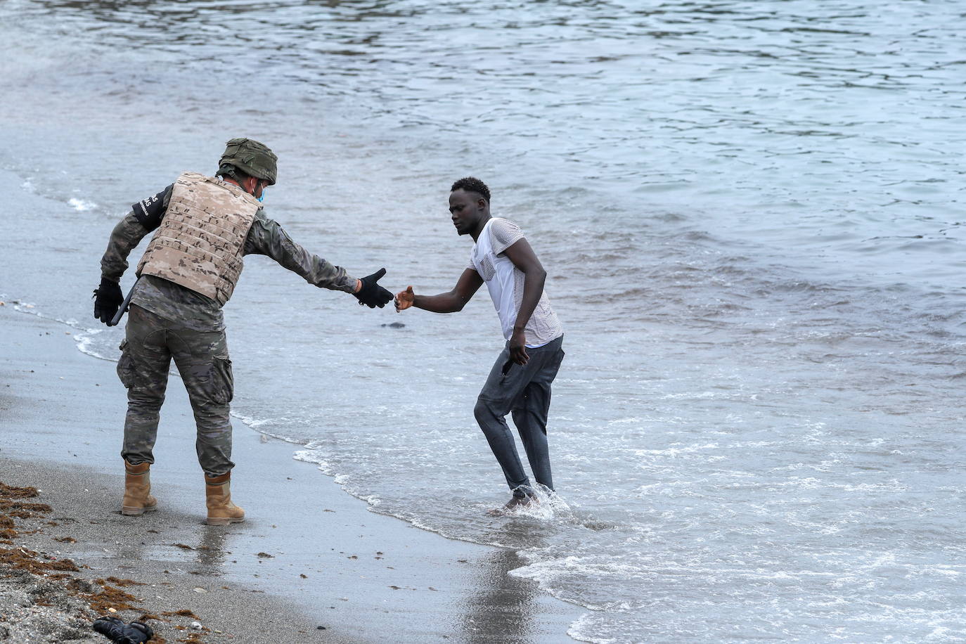 La crisis migratoria en Ceuta, en imágenes