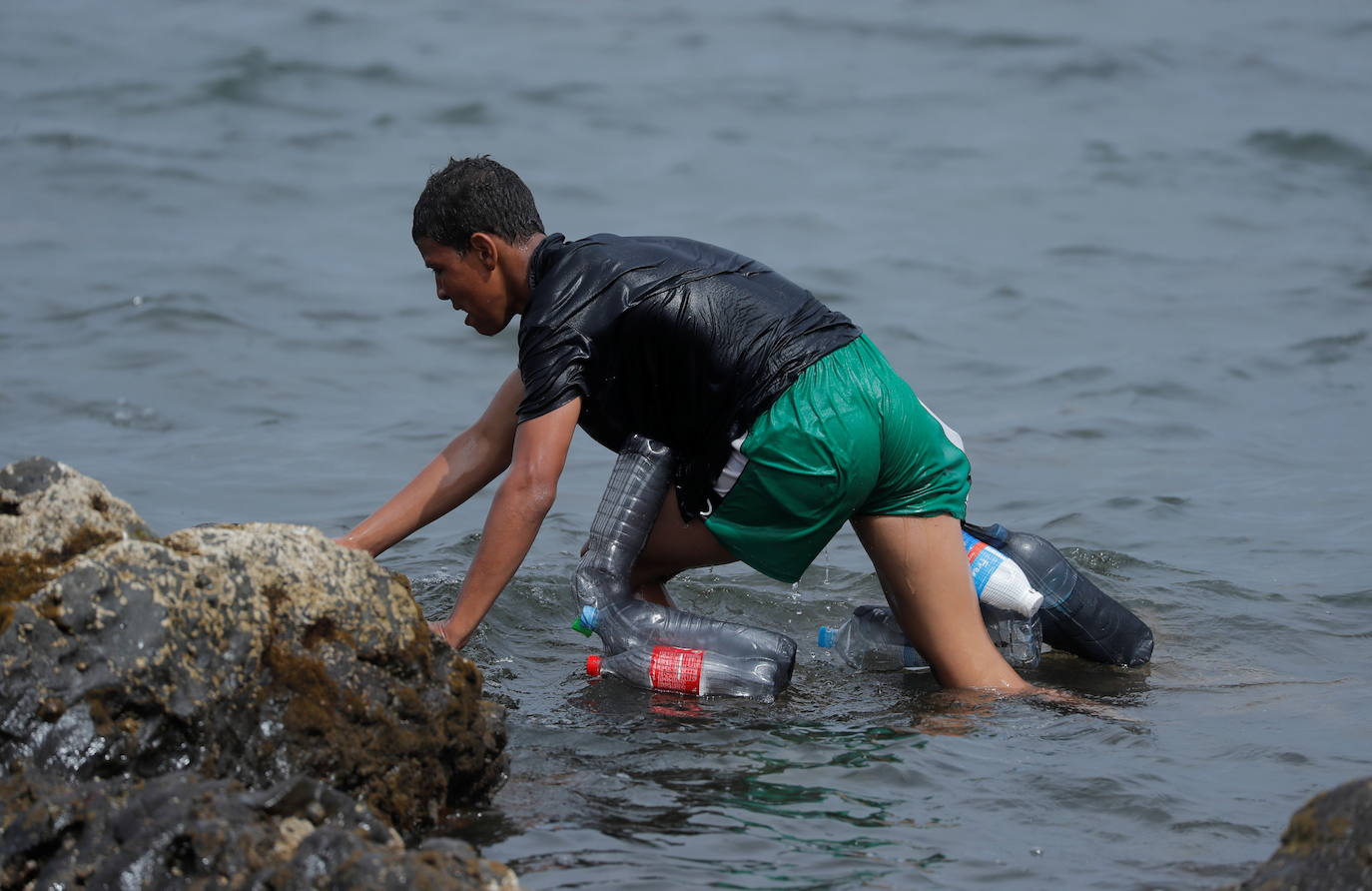 Las desoladoras imágenes de la crisis migratoria