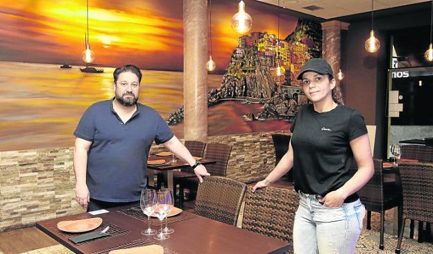 El padrino, comida sobre la masa