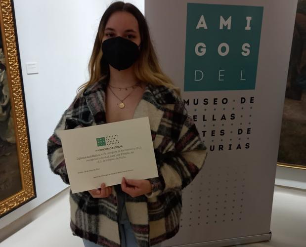 Premio por un estudio de arte para Lúa Piniella