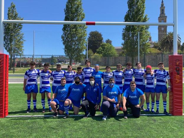 El Pasek Belenos sub 18 finaliza tercero en la primera serie de seven