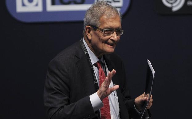 El economista y filósofo indio Amartya Sen, Premio Princesa de Ciencias Sociales
