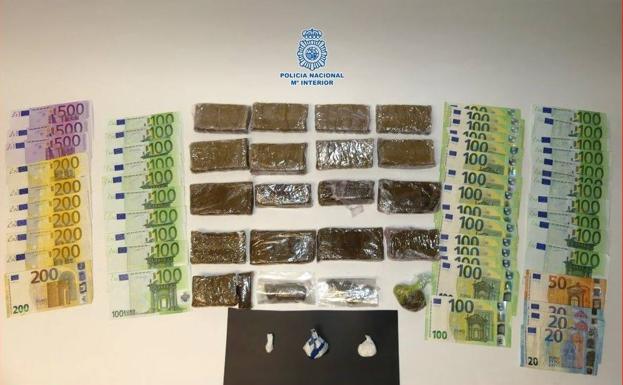 Desarticulan uno de los grupos de distribución de droga más activos de Avilés