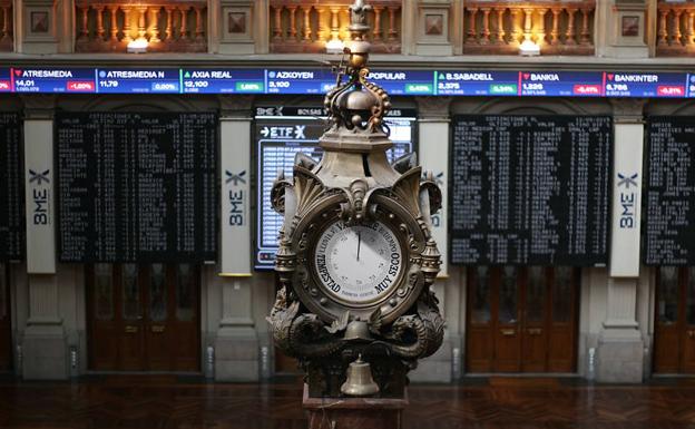 El Ibex se atasca ante los 9.200 puntos lastrado por la banca