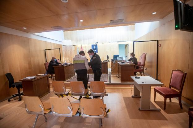 Menos de la mitad de los juicios telemáticos fijados en Avilés llegaron a celebrarse