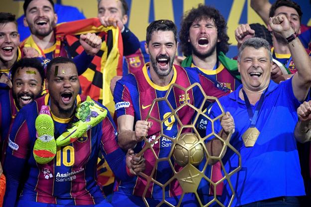 Raúl Entrerríos se corona en Europa