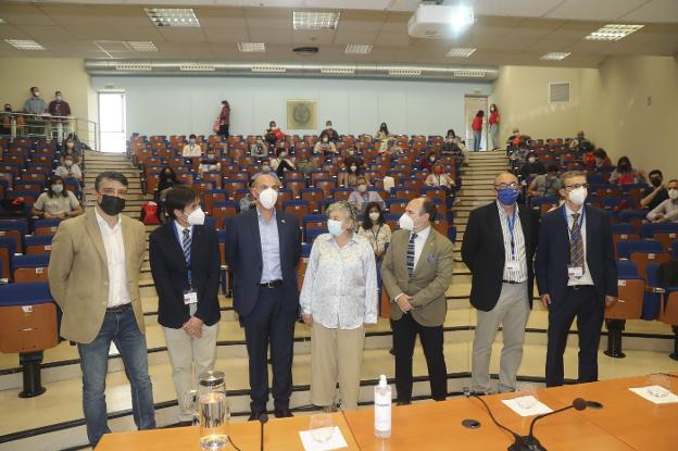 La Escuela Politécnica de Gijón acoge hasta el viernes un congreso con matemáticos «de alto nivel»