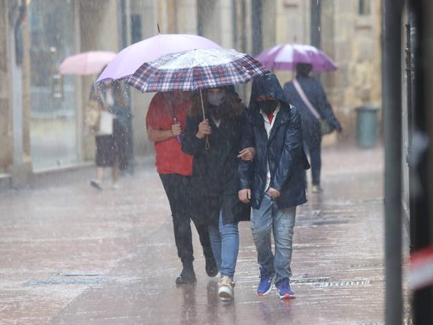 Tres tormentas que causaron cuarenta inundaciones en Asturias