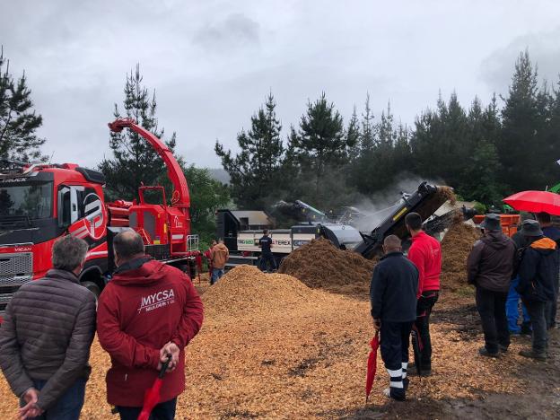 La innovación en el sector forestal se muestra en el monte Armayán