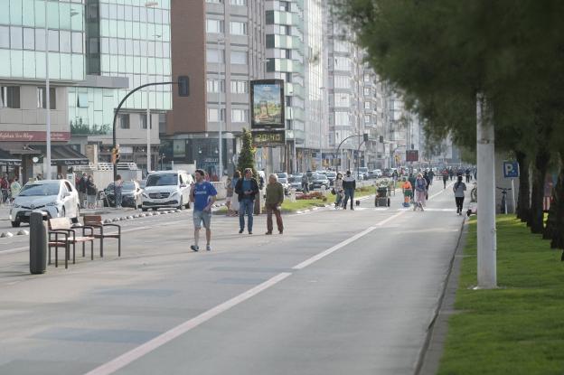 El cierre del tráfico en el Muro provocó una «saturación asumible» en la Costa y Uría