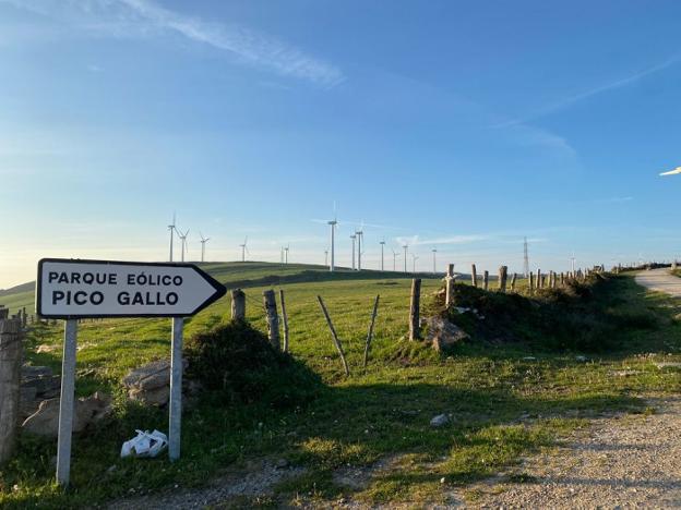 Fallece un trabajador gallego al caerse de un aerogenerador en Pico Gallo, en Tineo