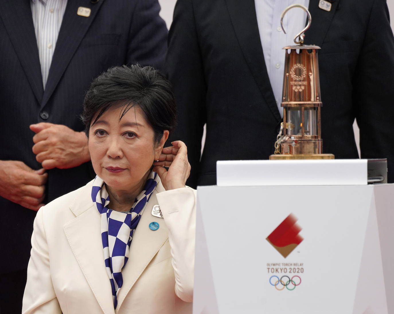 La llama de los Juegos Olímpicos ya arde en Tokio