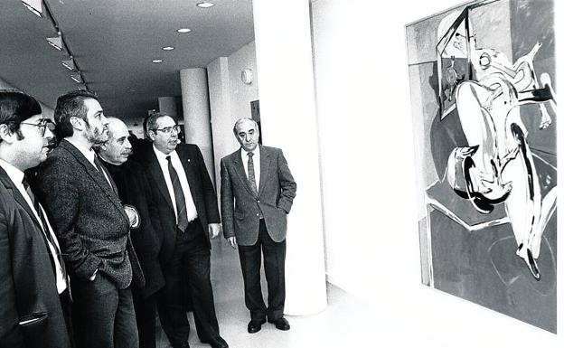 El maestro de pintores que levantó el Museo Barjola