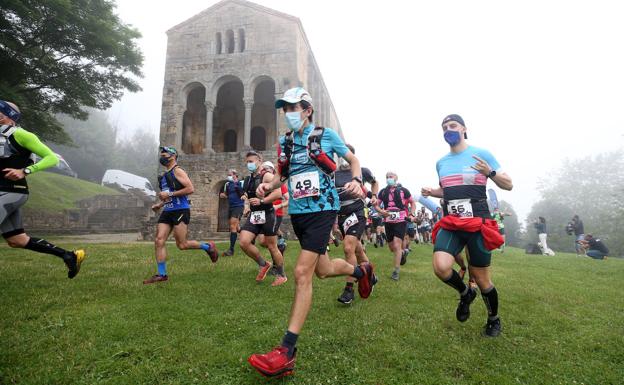 Carlos Lorenzo y María Zapico vencen el I Trail Oviedo-Gijón