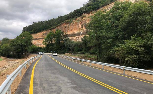 El ministerio, sin plazos para finalizar las obras del argayo de Salas