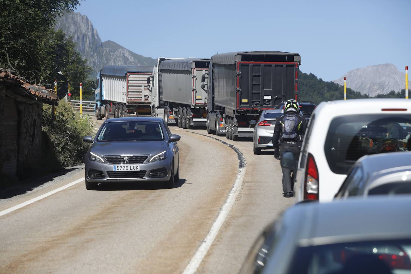 Accidente mortal en Pajares