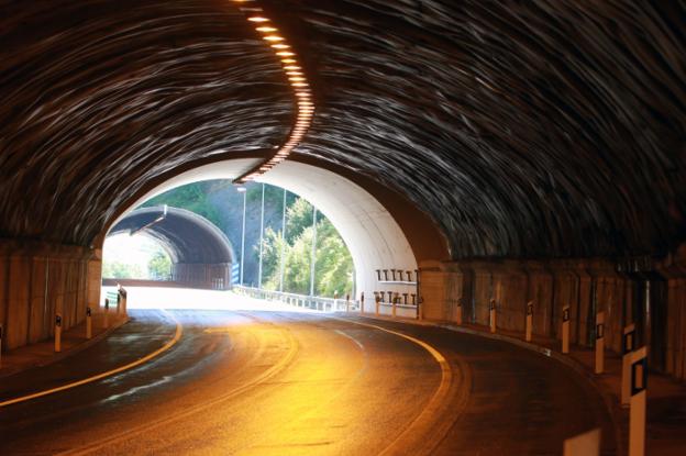 El túnel de Sotrondio del corredor del Nalón reabre hoy