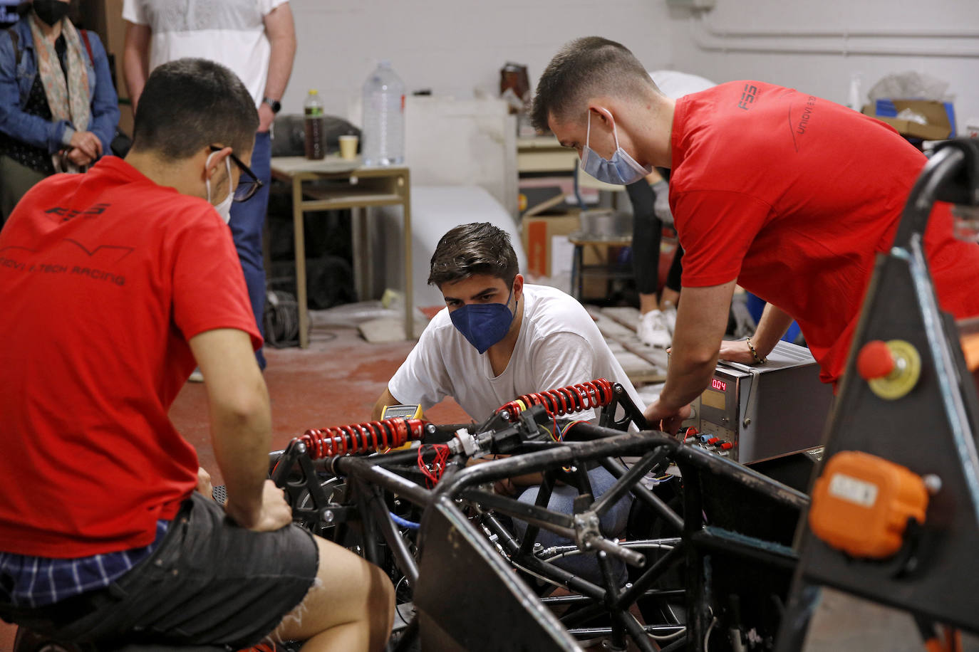 Primer rodaje del coche de la EPI