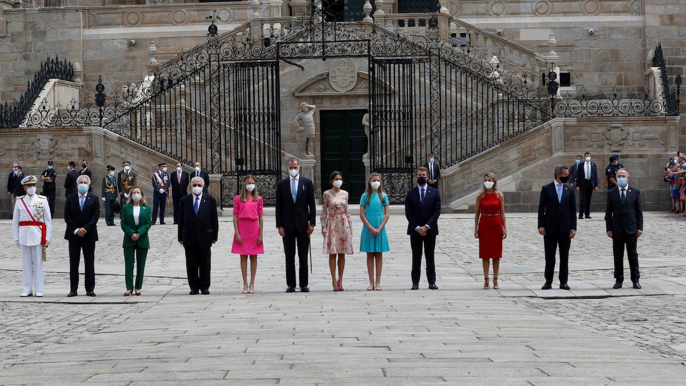 La Familia Real preside la ofrenda al Apóstol Santiago