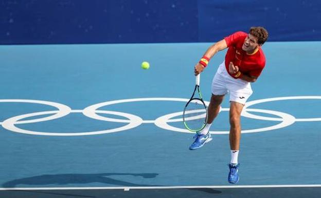 Pablo Carreño, sin opción de medalla en dobles mixto