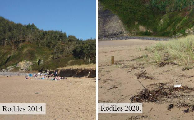 Incrementan los fuertes temporales de olas en Asturias por el efecto del cambio climático