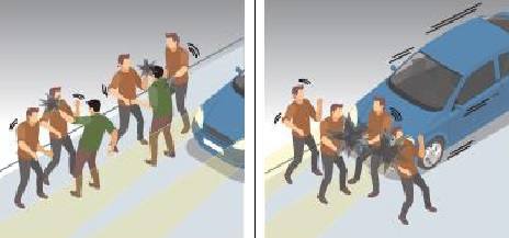 Detenidos los autores del atropello múltiple en Gijón