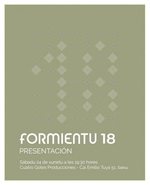 Nuevu númberu de 'Formientu'