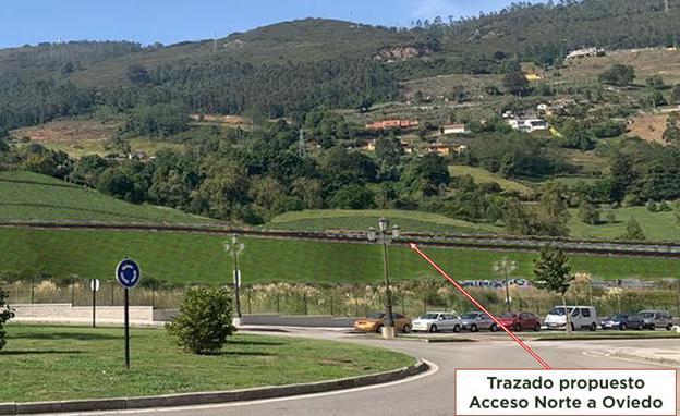 Casi un kilómetro y medio de túnel bajo el Naranco