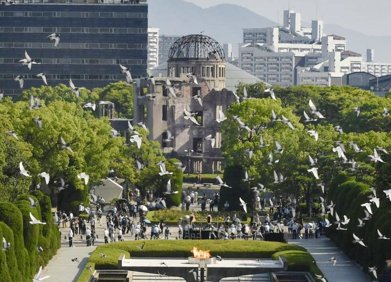 Hiroshima conmemora el 76 aniversario del peor ataque atómico de la historia