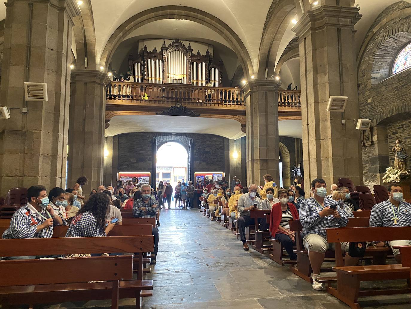 San Timoteo, un año más, en la iglesia de Santa Eulalia