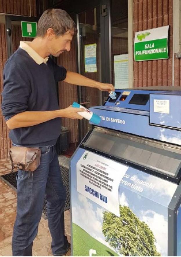 Seveso, en Italia, recicla el 80% con un sistema similar