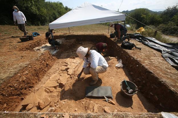 Los romanos fueron los primeros que abrieron el 'grifo' en Las Regueras