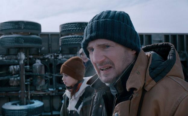 'Ice Road': Liam Neeson sobre hielo