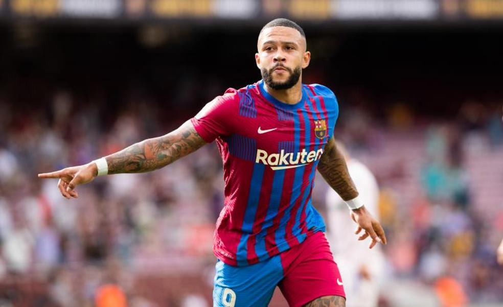 Vídeo: Memphis guía al Barcelona ante el Getafe