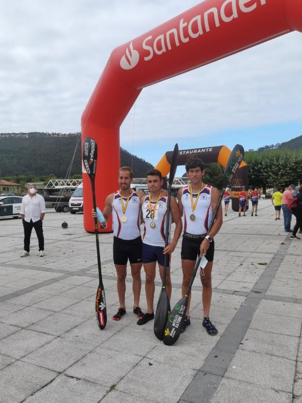 Triunfo asturiano en la Regata Internacional del Río Deva