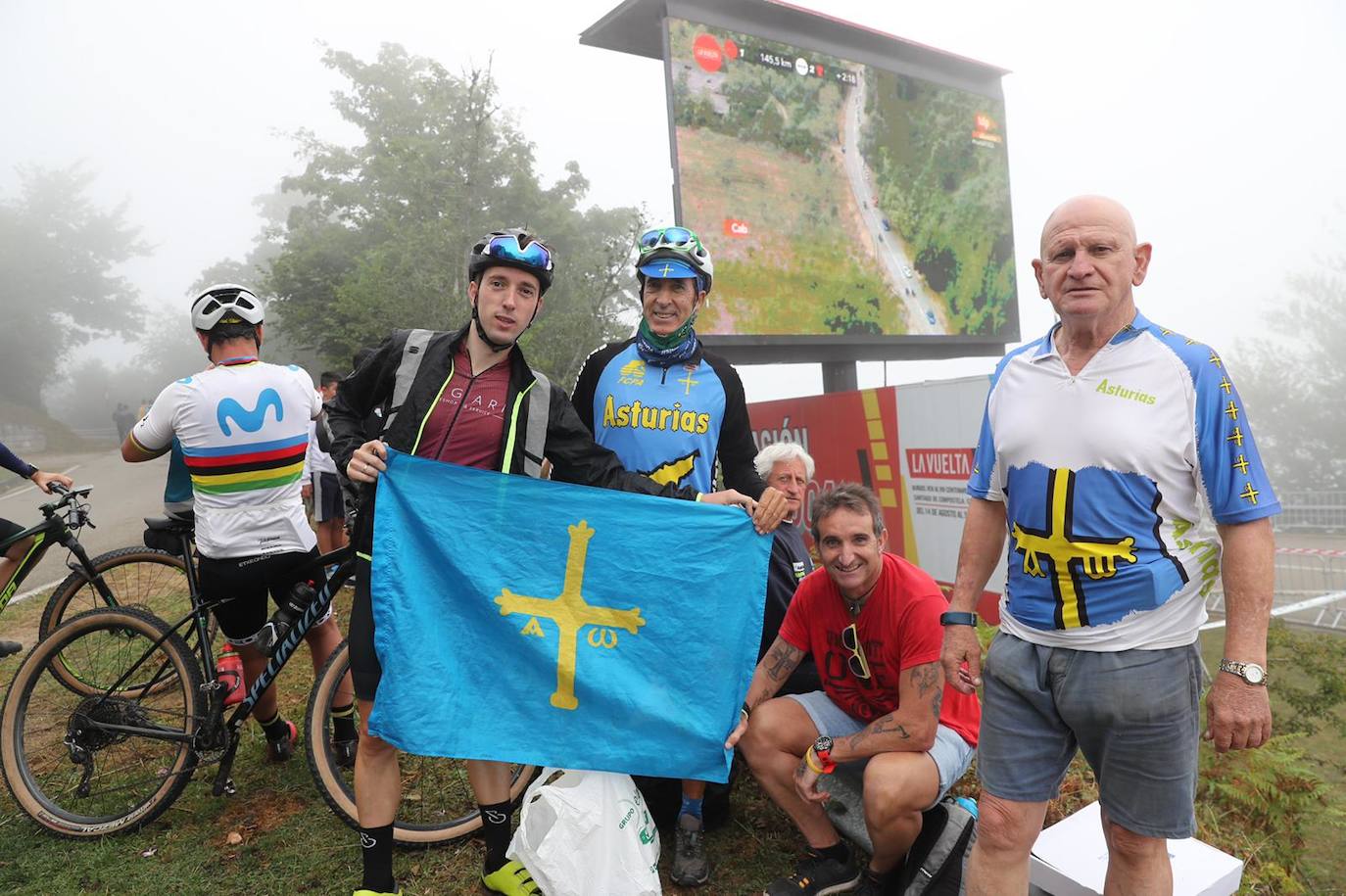 El Gamoniteiro, «traca final» de la Vuelta en Asturias