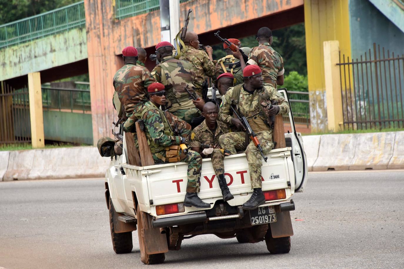 Despliegue militar en Guinea Conakry