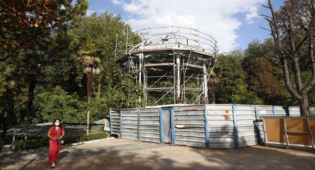 El Ayuntamiento adjudica la rehabilitación del kiosco del Bombé después de siete años