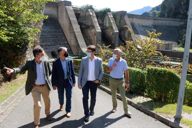 La minicentral eléctrica en la presa de Rioseco funcionará a mediados de 2023